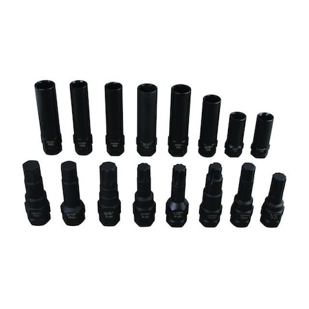 Cal-Van Tools 16 PIECE WHEEL LOCK MASTER KEY SET CV75510